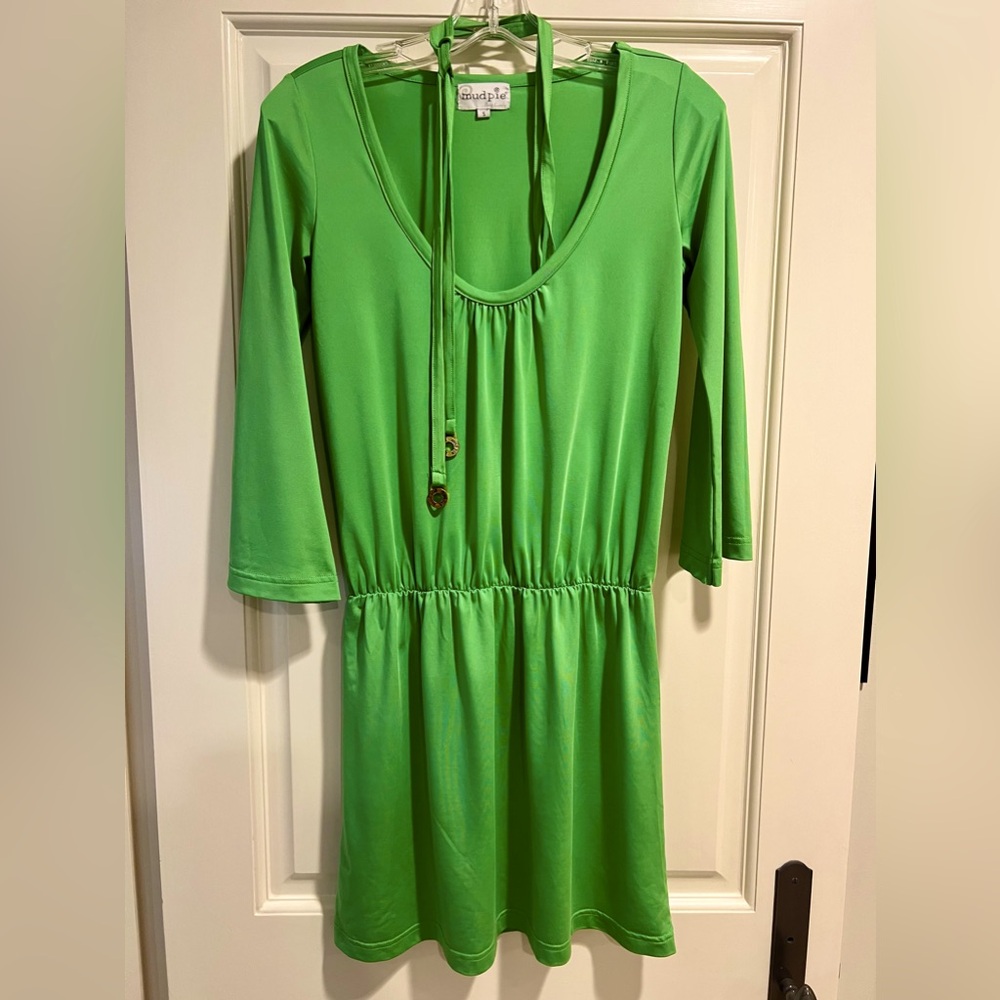 Mud Pie Mini Green Dress